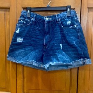 Aéro high rise curvy mom shorts, size 12, and never worn before